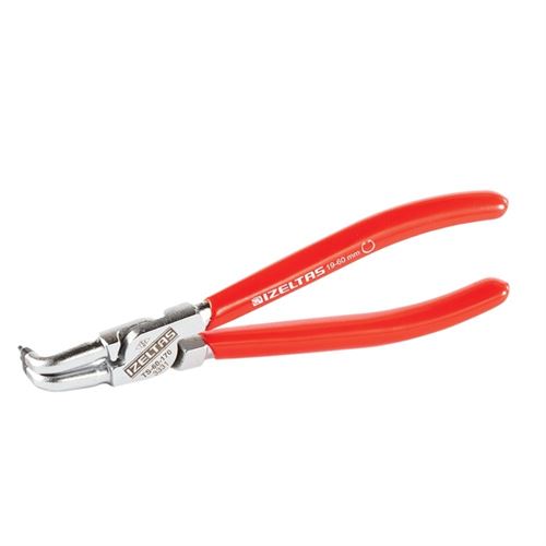 İzeltaş 3331120290 İç Segman Pense Yaysız Eğri Uçlu 290 mm