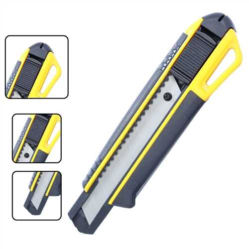 Arstech ARS100301 Plastik Gövdeli Maket Bıçağı Yedek Yuvalı 18 mm (5101)