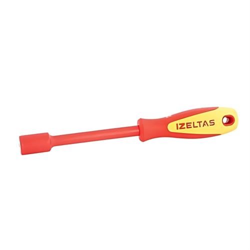 İzeltaş 4773190130 Lokma Uçlu Tornavida Süngüsü İzoleli 1000V 13 mm