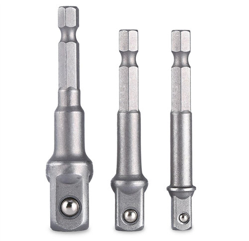 Dmax DMX4712 Hex Plus Lokma Adaptör Seti 3 Parça