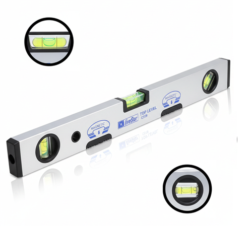 Fivestar Gri Eko Terazıli Mıknatıslı Su Terazisi 40 cm