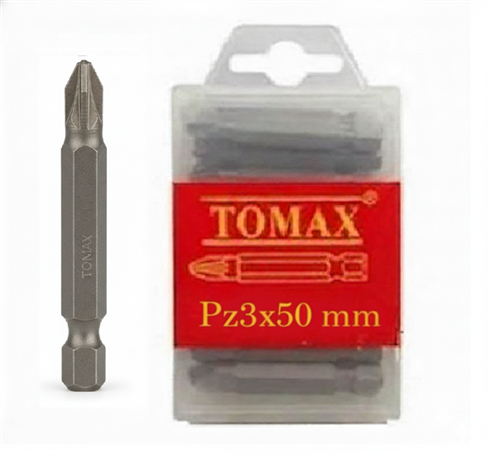 Tomax PZ3x50 mm Yıldız Bits Uç