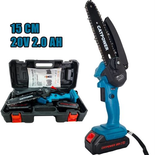 Catpower 1330 Akülü Dal Kesme Makinesi 15 Cm 20V 2.0 Ah