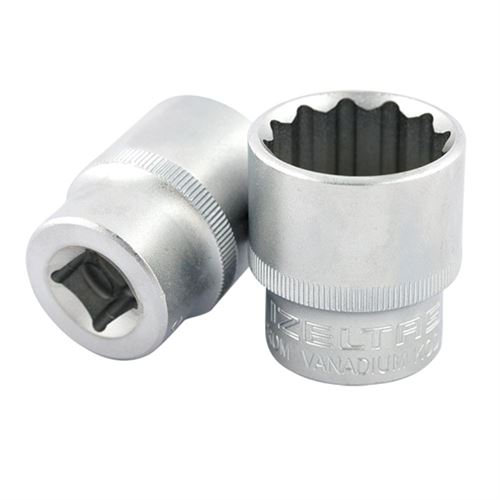 İzeltaş 1114061030 On İki Köşe Lokma Anahtar 30 mm 1/2''