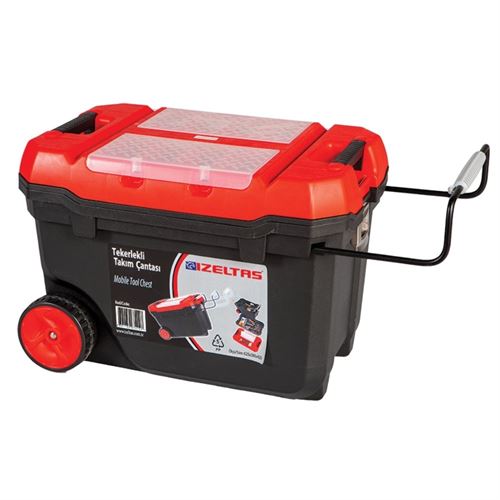 İzeltaş 8445331028 Tekerlekli Plastik Takım Çantası 28''
