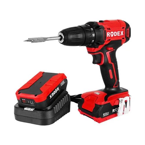 Rodex RDX3365 Akülü Matkap Li-ion Akü 2 Vites 18V 2.0Ah