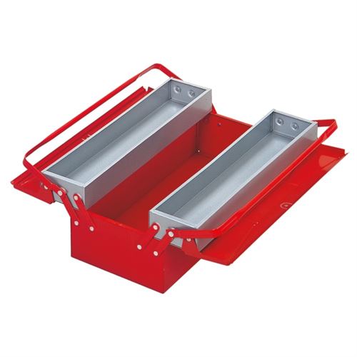 İzeltaş 8410336203 Metal Takım Çantası 3 Gözlü 420 mm