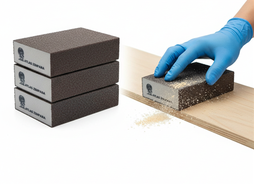 Atlas Sünger Takoz Zımpara 180 Kum 92x68x26 mm