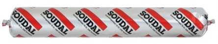Soudal Silirub NO5-HE Siyah Sosis Silikon 600 ml