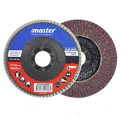 Master 503921 Flap Disk Alüminyum Oksit 115 mm 60 Kum