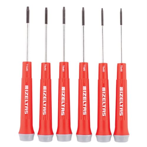 İzeltaş 4530001006 Klemens Tornavida Elektronikçi Tip Torx Seti 6 Parça