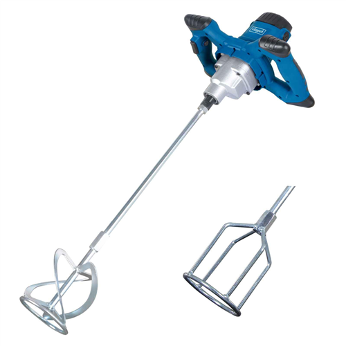 Scheppach PM1400 Tek Bıçaklı Boya ve Alçı Karıştırıcı Makinası 1400 Watt