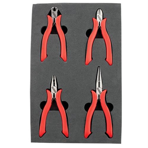 İzeltaş 3560002104 Elektronikçi Keski ve Pense Seti 4 Parça