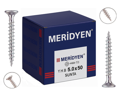 Meridyen Sunta Vidası 3.0×13 mm 1000’li Paket