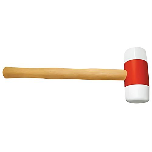 Mega Vidalı Plastik Tokmak Ahşap Saplı 50 mm