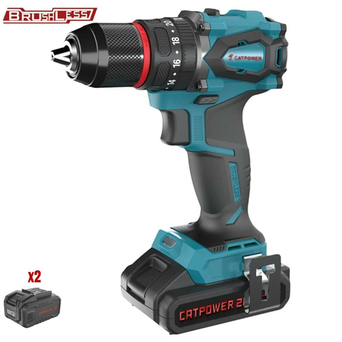 Catpower 4112 Akülü Somun Sıkma Matkap 1/2 Kömürsüz Motor 20V Li-Ion 4Ah