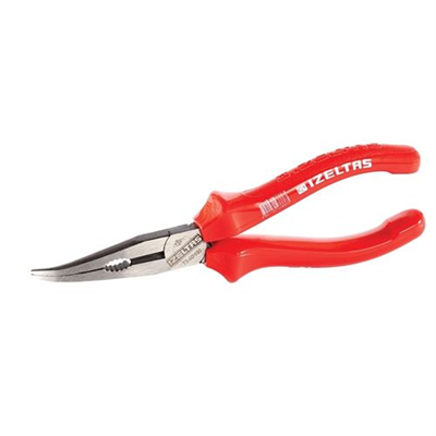 İzeltaş 3225132160 Kargaburun Pense Eğri Uçlu Opak Seri 160 mm