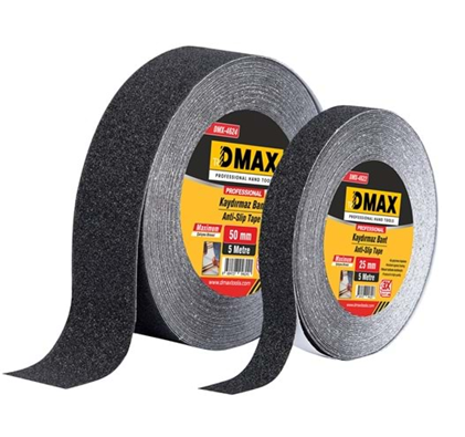 Dmax DMX4623 Siyah Kaydırmaz Bant 25 mm x 15 mt