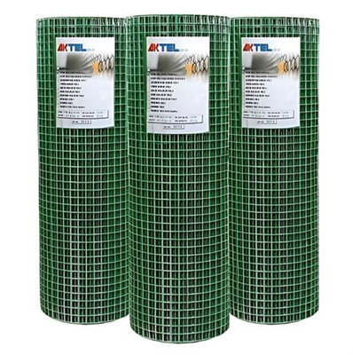 Aktel PVC Kaplı Puntalı Tel 25×25 mm – 120 cm / 19,2 kg Rulo