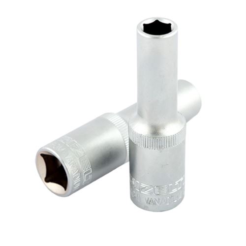 İzeltaş 1108060013 Altı Köşe Derin Lokma Anahtar 13 mm 1/2''