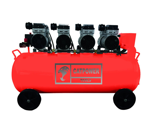 Catpower 1201 Yağsız Kompresör 200 LT Çift Motor 4×750 Watt