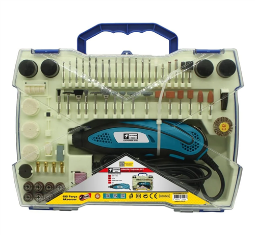 Catpower 8103 Gravür Taşlama Seti 190 Parça 135 Watt