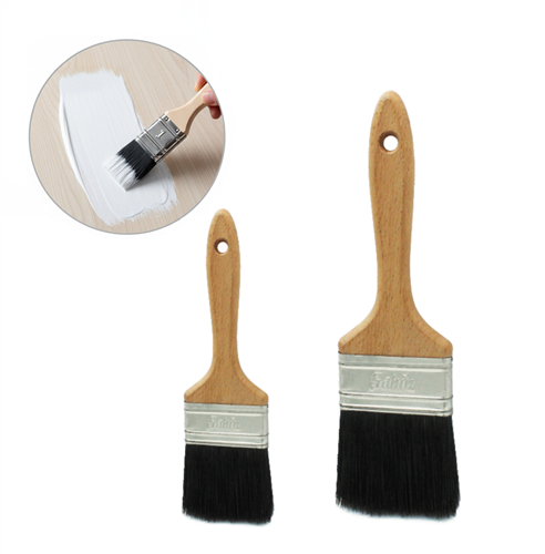 Yeşil Ahşap Saplı Yağlı Boya Fırçası 2.5''