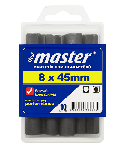 Master 530422 Manyetik Somun Adaptörü 8x45 mm