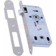 Kale 169R40 Banyo ve WC Kapı Kilidi Oval Nikel Kaplama 40 mm