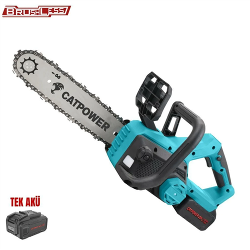 Catpower 1335 Kömürsüz Akülü Ağaç Kesme 30 cm 20V Li-Ion 4.0Ah