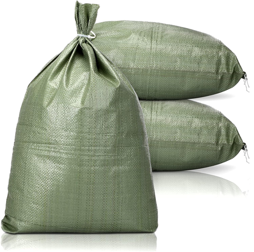 Arstech Lamineli Kum Çuvalı Yüksek Mukavemetli PP Yeşil 50x60 cm