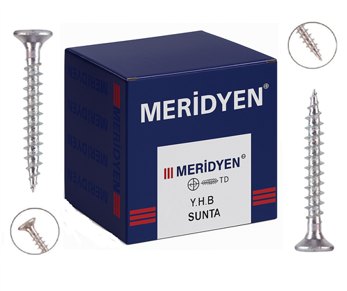 Meridyen Sunta Vidası 6.0×90 mm 100’lü Paket