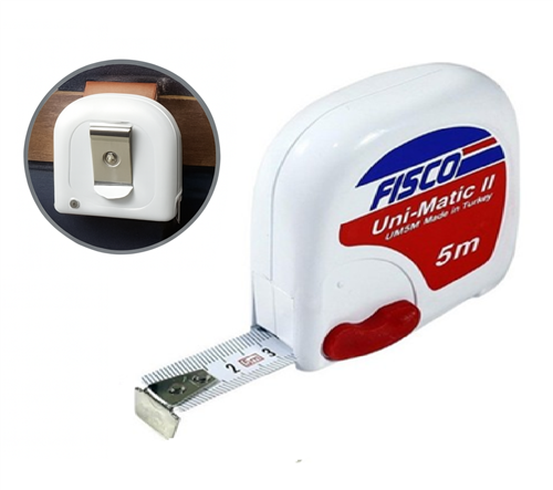 Fisco Unimatic II Şerit Metre 5 Mt 16 mm