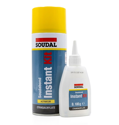 Soudal Instant Kit  Hızlı Yapıştırıcı 400 ml + 100 gr
