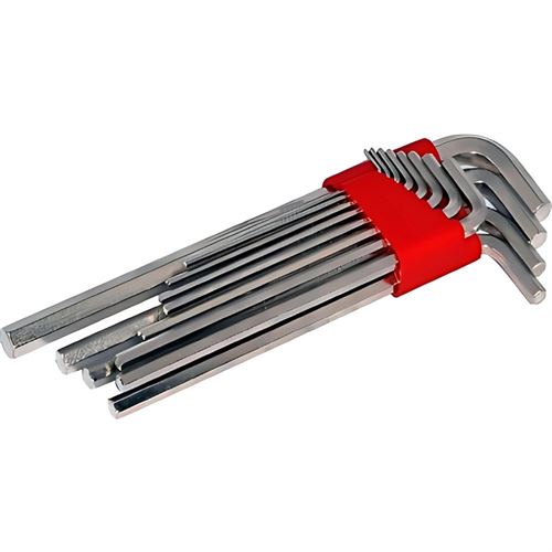 İzeltaş 4903003112 Allen Anahtar Takımı Altı Köşe Uzun Boy 12 Parça