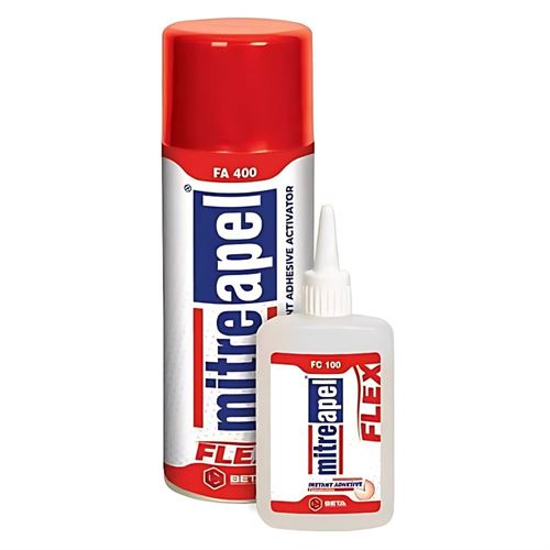 Apel MT400100 Mitreapel Flex Hızlı Yapıştırıcı Set 400 ml Aktivatör + 100 gr