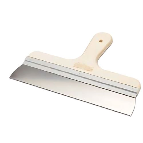 Dekor 147 Eğri Saplı Ispatula Paslanmaz Ahşap Saplı 30 cm