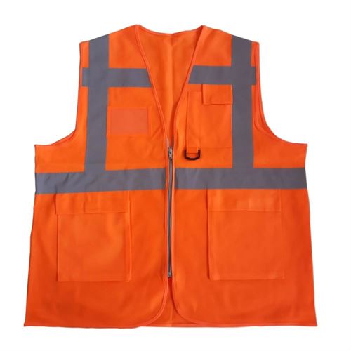 İKAZ YELEĞİ MÜHENDİS TURUNCU