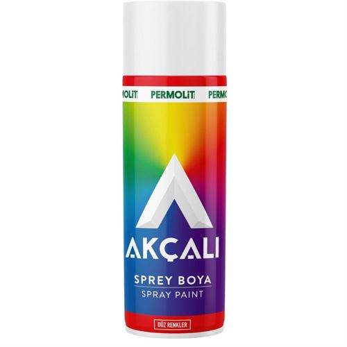[64681] Akçalı Sprey Boya Mat Siyah RAL 9005 400 ml