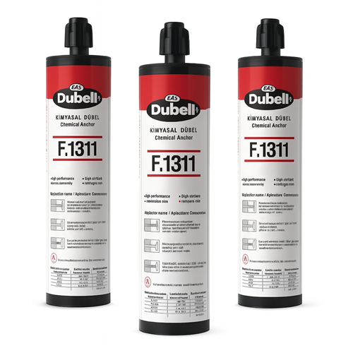 [70411] Ems F.1311 Kimyasal Dübel Yüksek Mukavemetli Polyester Bazlı 300 ml