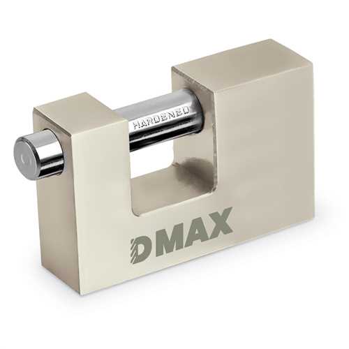 [73574] Dmax DMX4607 Yassı Dikdörtgen Kilit 80 mm