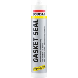 [72985] Soudal Gasketseal Isı Silikonu 300°C Dayanımlı Kırmızı 310 ml