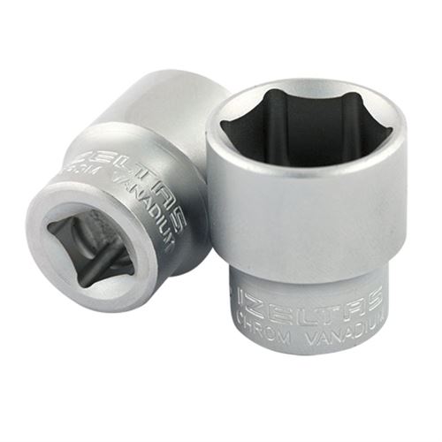 [54998] İzeltaş 1110060019 Altı Köşe Lokma Anahtar 19 mm 3/8''