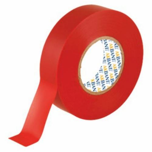 [13146] Akbant Elektrik Bandı Kırmızı 19 mm x 10 yrd