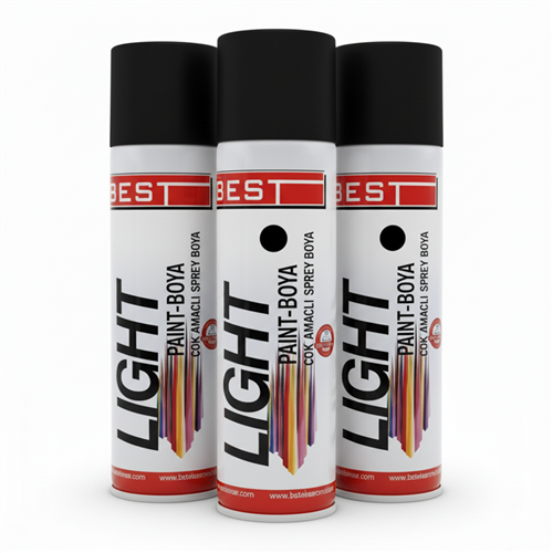 [12797] Best Mat Siyah Sprey Boya 225 ml