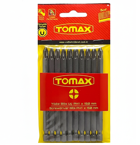 [9393] Tomax PH1x150 mm Yıldız Bits Uç