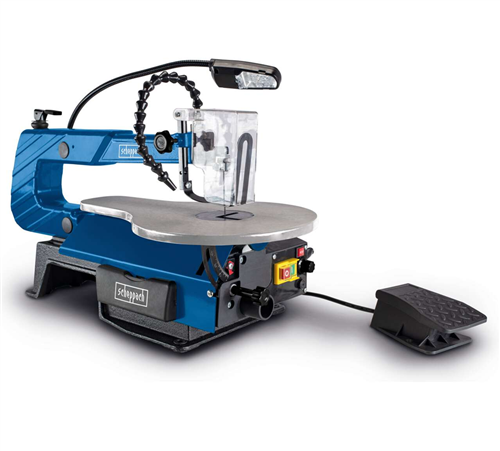 [72541] Scheppach DECO-XLS Tezgah Dekupaj Testere Makinası Pedal Kontrollü 120 Watt