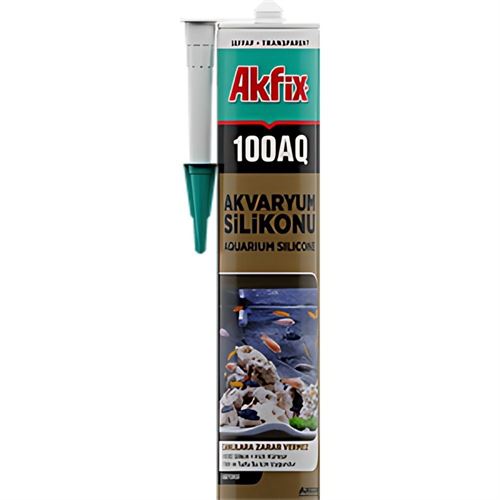 [29107] Akfix 100AQ Akvaryum Silikonu Şeffaf 280 ml