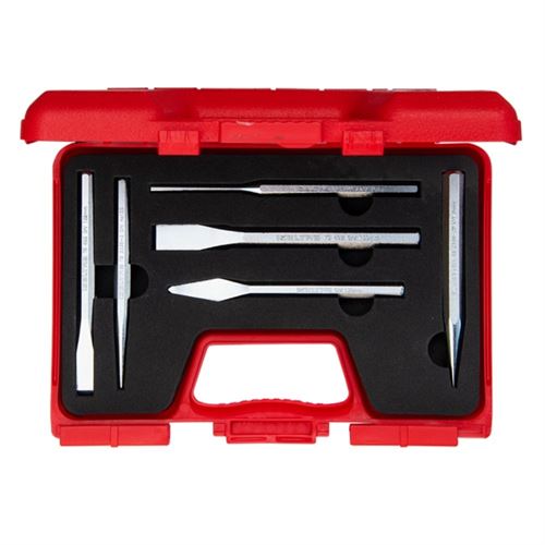 [15032] İzeltaş 5600006106 Keski Zımba Takımı Krom Kaplı 6 Parça