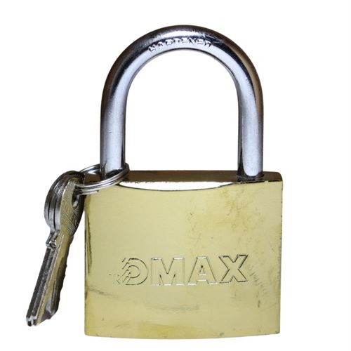 [64593] Dmax DMX4602 Sarı Asma Kilit 63 mm